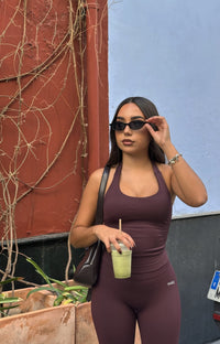 Top Halter Chocolate